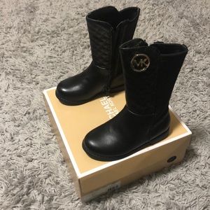 Toddler Girls Black Boots